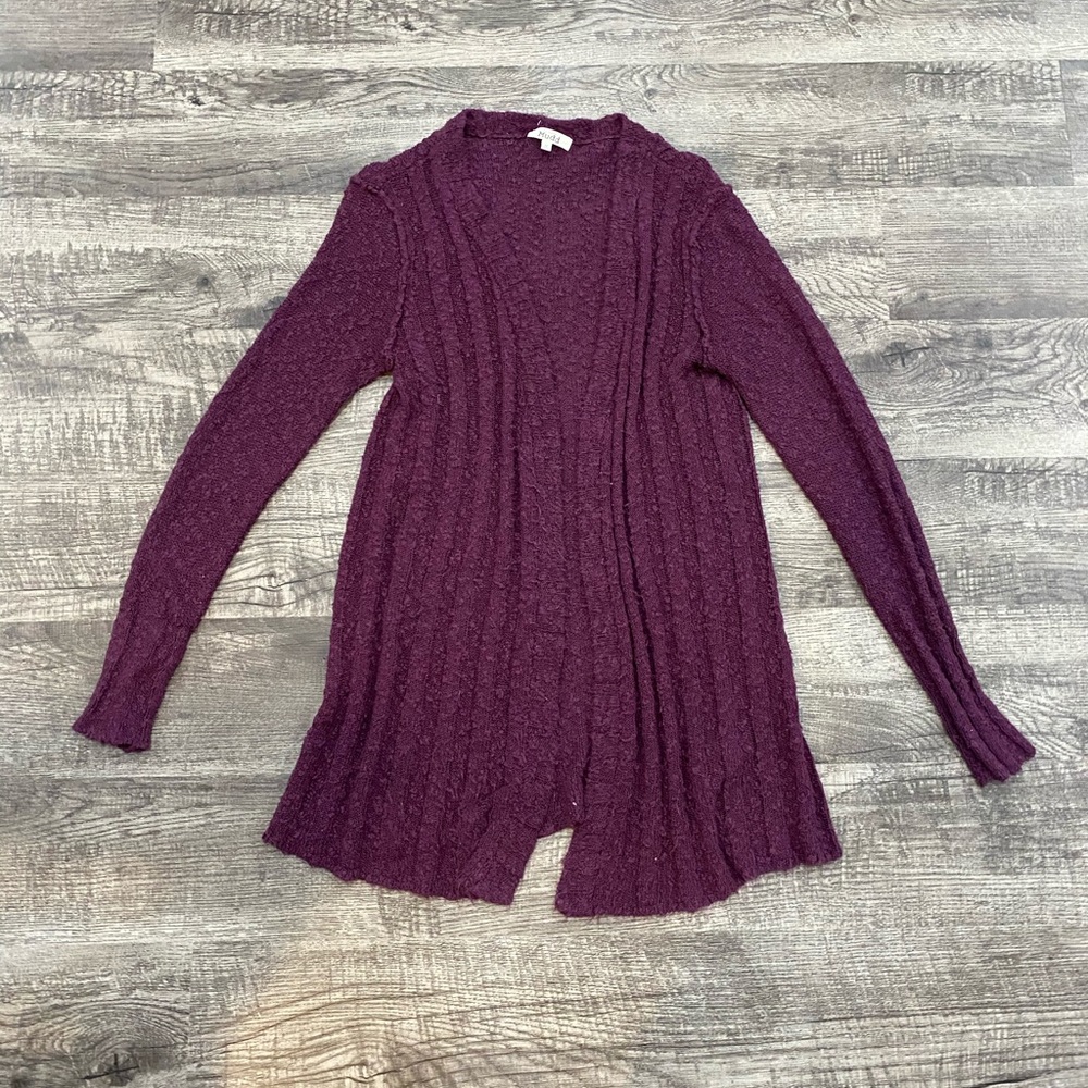 MAROON CARDIGAN